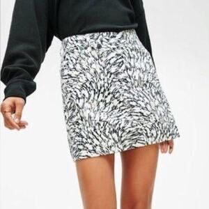 7 FOR ALL MANKIND B&W Denim Skirt - Size 28